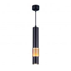 Подвесной светильник Elektrostandard DLN001 MR16 9W 4200K черный матовый/золото 4690389142529