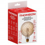 Лампа светодиодная филаментная Thomson E27 4W 1800K шар прозрачная TH-B2194