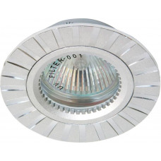 Светильник встраиваемый Feron GS-M364 потолочный MR16 G5.3 серебристый