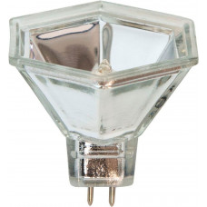 Лампа галогенная, 20W 12V MR16/G5.3 "с синим фильтром", HB4;