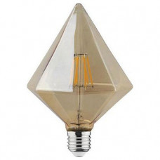 Лампа светодиодная Horoz Electric Rustic Pyramid-6 E27 6Вт 2200K HRZ00002377
